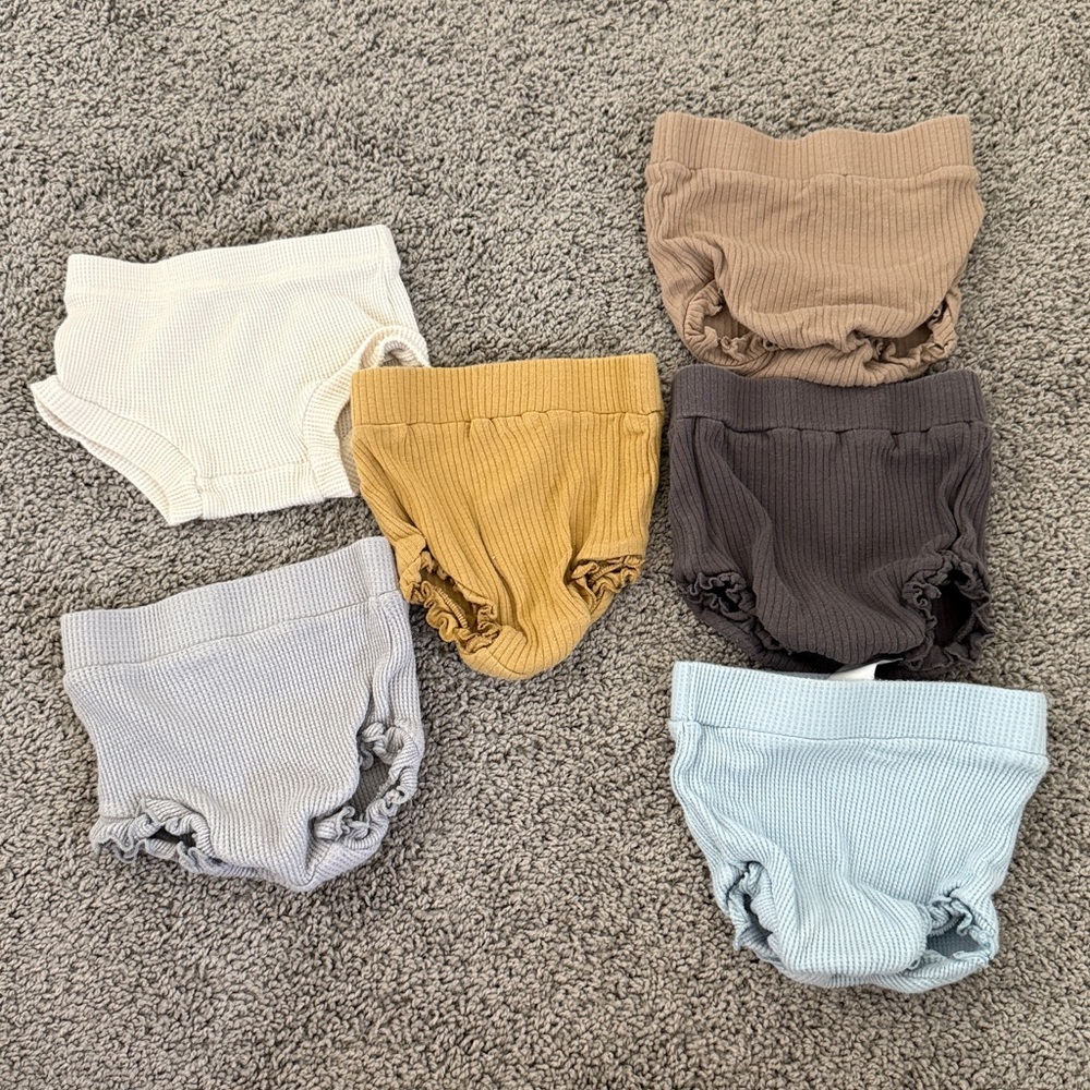 Charming Cotton Diaper Covers - Set of 5